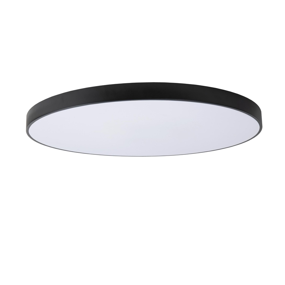 Lucide PlafonniereUnar Ø 80cm - 2700K - zwart - 79185/80/30